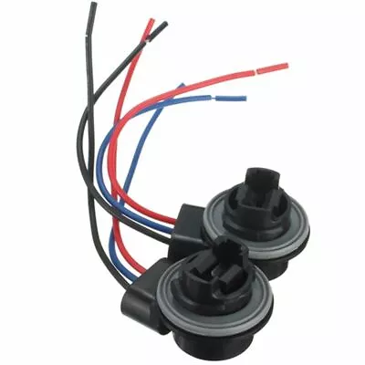 Turn Signal Brake Tail Light Wire Harness For 3157 4157 Type Socket LED Bulb • $15.99