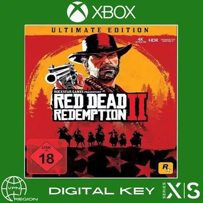 Red Dead Redemption 2 Ultimate Xbox One Series X | S Argentina Region Key VPN • $23.99