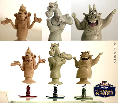 Hunchback Notre Dame Gargoyles Hugo Victor Laverne Pop-up Disney Applause Figure • $55.26