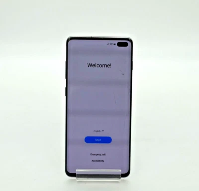 $74 • Buy Samsung Galaxy S10+ SM-G975U - 128GB - Prism Black (T-Mobile) Smartphone