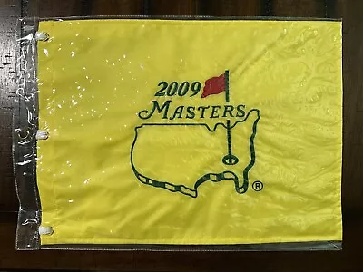 2009 Masters Golf Pin Flag Embroidered Augusta National Angel Cabrera Free Ship • $45