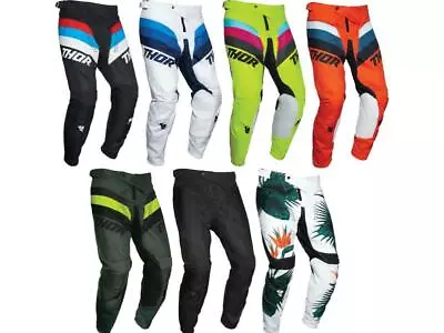 Thor MX Pulse Racer / Tropix Pants ATV Motocross Men's Riding Gear Blackout '21 • $84.99