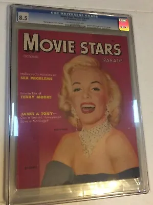 Movie Stars Parade #11 Marilyn Monroe CGC 8.5 1953 Super Rare FREE SHIPPING  • $439.99
