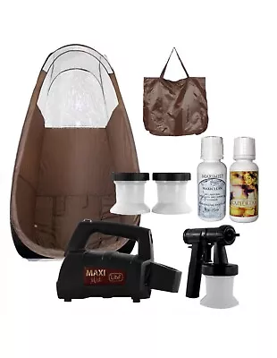 Maximist Lite Plus HVLP Sunless Spraytan Kit W BrownTent And Tampa Bay Tan Spray • $250