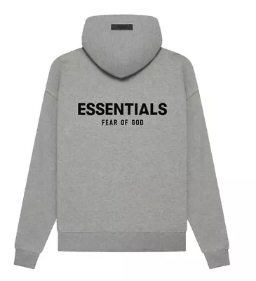 Fear Of God Essentials Pullover Hoodie Dark Oatmeal 192BT212113F | Size XS-XL • $60