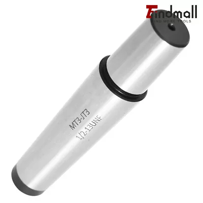 $7.99 • Buy Findmall 3MT #3 Morse Taper X3JT #3 Jacobs Taper MT3 To JT3 End Type Drill Chuck