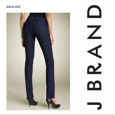 J Brand 912 The Pencil Leg Stretch Jeans In Ink Wash Skinny Blue Denim Size 29 • $33.52