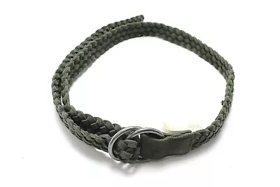 SUITSUPPLY Buckle Nickel Free Belt Men's 95 CM Suede Braided O-Ring Closure • $53.38