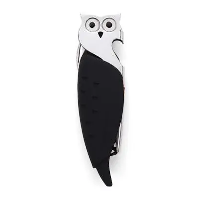 Owl Bottle Opener Professional Novelty Waiters Wine Corkscrew Foil Cutter Bird • £10.55