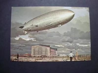 Railfans2 259) Lakehurst New Jersey D-LZ129 Hindenburg  Final Moments  Artwork • $5.95