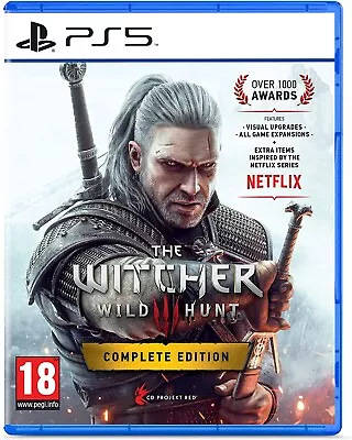 The Witcher 3: Wild Hunt Complete Edition PS5 Playstation 5 Brand New • $49.95