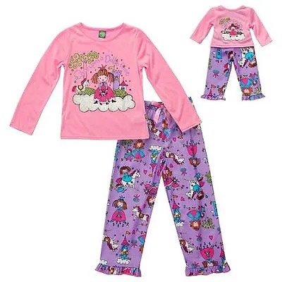 Girl 10 And Doll Matching Pink Purple Princess Pajama Set Outfit American Girl • $24.99