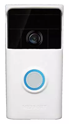 Silicone Skin Case Cover Compatible With Ring Video Doorbell - Disguise White • $29.61