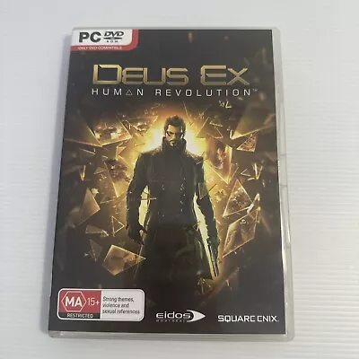 Deus Ex Human Revolution PC GAME - Australian Release • $8.95