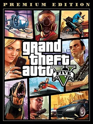 Grand Theft Auto V: Premium Online Edition Great White Shark Card Bundle - XBOX • $9.99