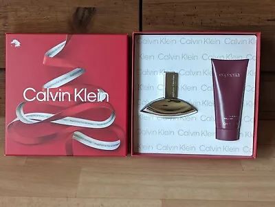 Calvin Klein Euphoria Gift Set 30ml EDP Spray & 100ml Body Lotion • £29