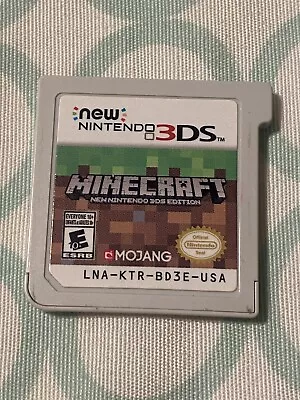 Minecraft New Nintendo 3DS Edition (Nintendo 3DS) Cartridge Only | TESTED • $27.38