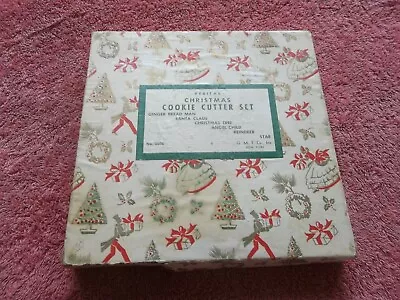 VERITAS CHRISTMAS COOKIE CUTTER SET GMT Co. New York No. 4000 Original Box • $9.99