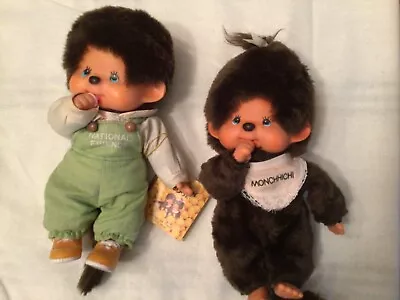 Monchhichi Plush Dolls Lot Of 2 • $28