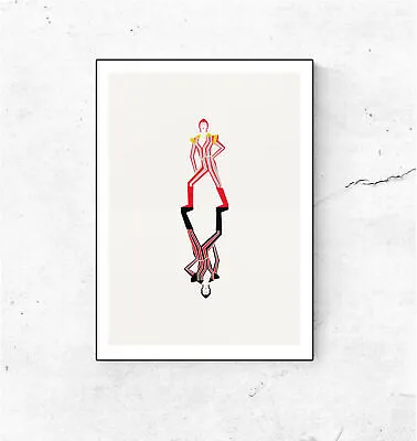 Wall Art Of David Bowie. Music Posters And Music Art Prints Or Fan Art • £10