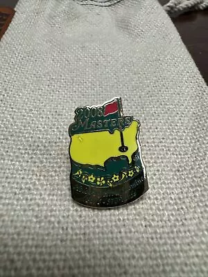 2008 Augusta MASTERS COMMEMORATIVE PIN -  HOLE #8 Yellow Jasmine .  Masters • $15.50