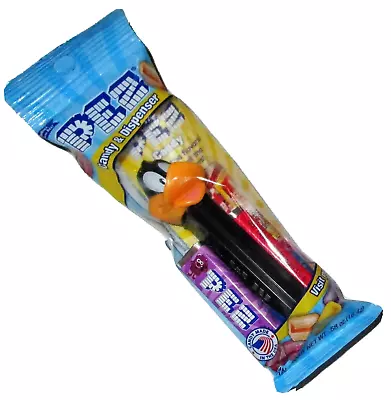 LOONEY TUNES Pez Dispenser  DAFFY DUCK [Pez Cello Bag] • $5.39