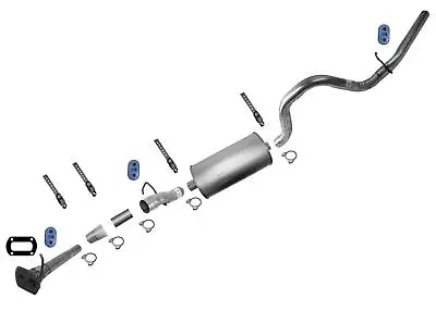 Pipe Muffler Tail Pipe Exhaust System For F250 F350 Super Duty 05-07 5.4L 6.8L • $399