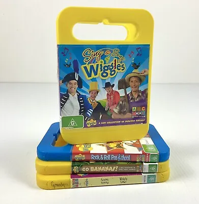 THE WIGGLES Lot Of 4 DVD’s Incl. “The Wiggles Go Bananas” (Region 4) • $25