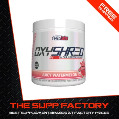 $74.95 • Buy EHPLABS OXYSHRED 60 Serve JUICY WATERMELON | Fat Burner EHP Labs Weight Loss