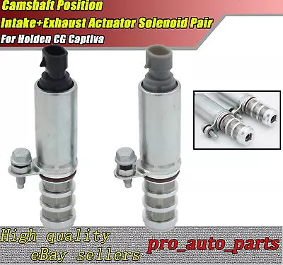 AU For Holden CG Captiva Camshaft Position Intake+Exhaust Actuator Solenoid Pair • $29.99