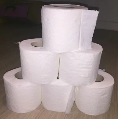 £23.99 • Buy 36 72 108 144 JUMBO Tissue Paper Rolls 3ply Soft Quilted Flushable UK Made 