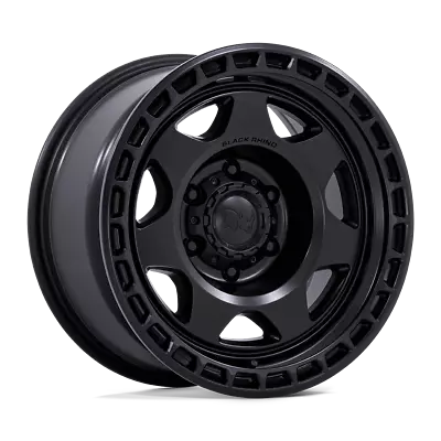 17x8.5 Black Rhino BR018 Voyager Matte Black Wheel 6x5.5 (0mm) • $319