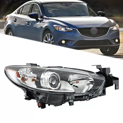 Right Passenger Side For 2014-2017 Mazda 6 Halogen Projector Headlight Headlmap • $79.46