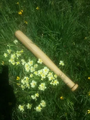 £8.99 • Buy ROUNDERS BAT (adult)  Handmade In Somerset From Finest West Country Ash Timber.
