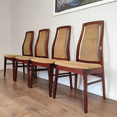 Vintage Retro Danish Dining Chairs Rosewood Mid Century Del Avail • £180