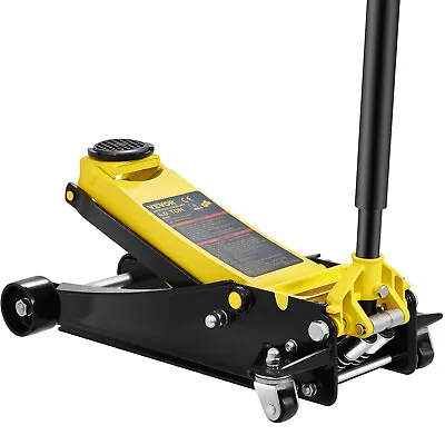 VEVOR Low Profile Floor Jack 4 Ton Heavy Duty Steel With Dual Piston Pump • $173.99