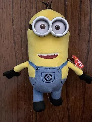 Minion Retired Ty Beanie Babies Minion Despicable Me 3 Tim 6 Inch Plush Toy • $12.95