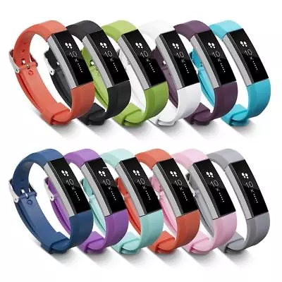 $9.03 • Buy Strap For Fitbit Alta Watch Band Sport Wristband Bracelet Secure Buckle HR Ace