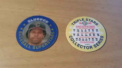 1986 7-11 Slurpee Mideast Coin #14 Brett Butler Chet Lemon Willie Wilson • $1.29