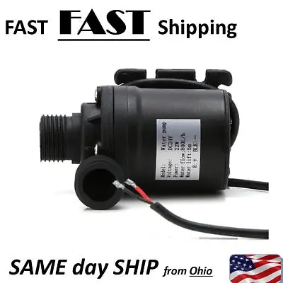 Hydroponic In Tank Water Circulation Pump - Brushless Design Works On 12 Volt DC • $28.99