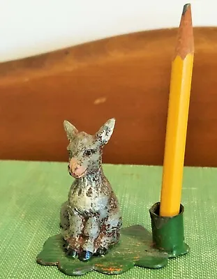 Antique Figural Metal Donkey Candle Holder German • $85