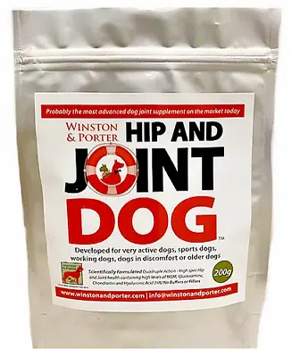 Dog Joint Supplement VERY STRONG! H&JD Higher Levels Than Yumove & Riaflex! • £31.95