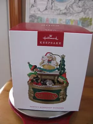 Hallmark 2022 Santa's Workshop Wonders Magic Light Sound And Motion • $25.99