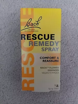 Bach Rescue Remedy Spray 20ml New • £7