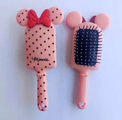 Disney Minnie Mouse Hair Brush Cartoon Gifts For Girls Kawai Mickey Mouse Hello • £9.99