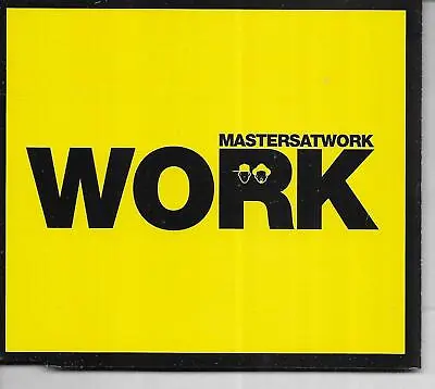 Masters At Work Work UK CD Single • $6.21