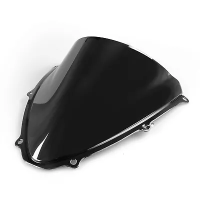 Windshield WindScreen Double Bubble For Suzuki GSXR 600/750 2006-07 K6 Black • $23.85