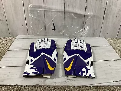 NEW Nike Vapor Fly NFL Minnesota Vikings Receiver Football Gloves Size XL GF0205 • $69.99