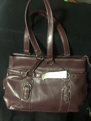NEW! Minicci Womans Handbag/tote Dark Burgundy • $6