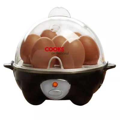 Electric Egg Maker Boiler  Poacher  Steamer  Automatic Timer 7 Eggs Soft/Hard • £15.99